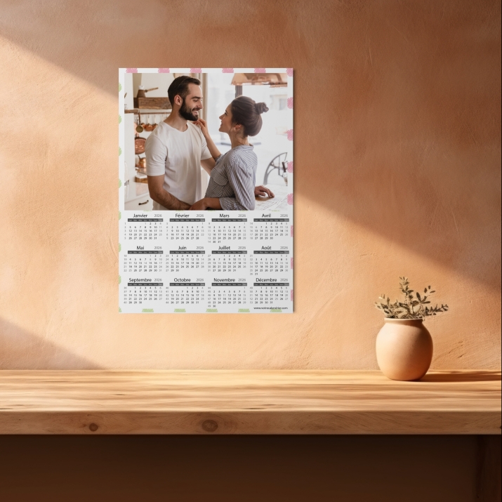 Calendrier poster photo