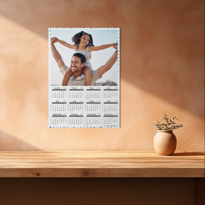 Calendrier poster photo