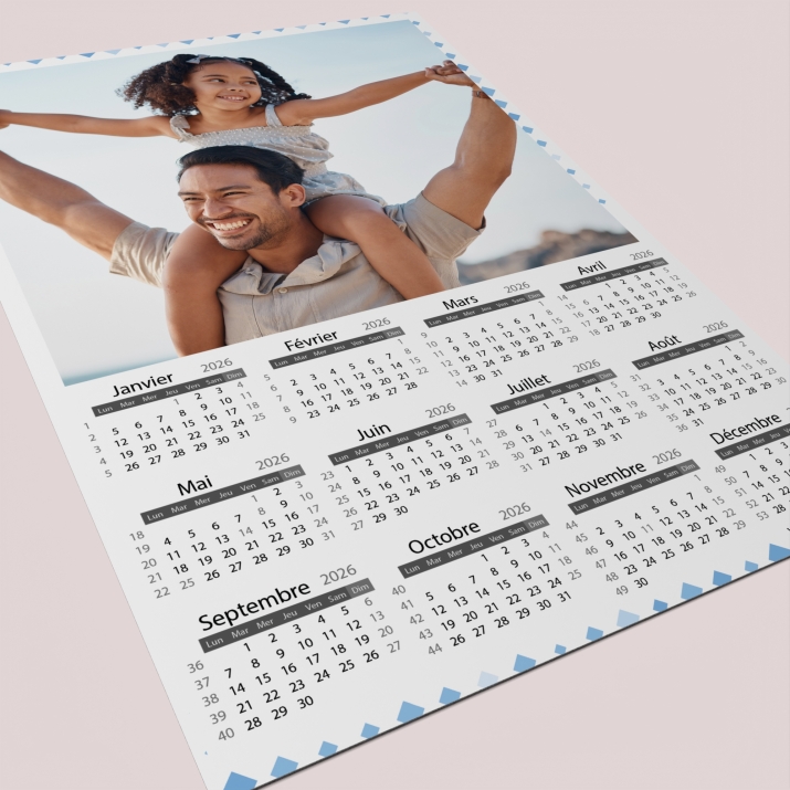 Calendrier poster photo