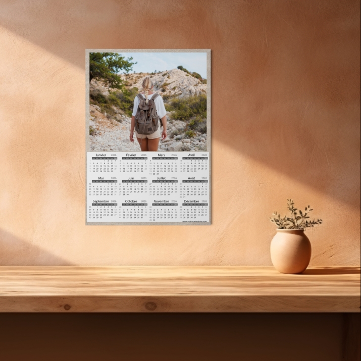 Calendrier poster photo