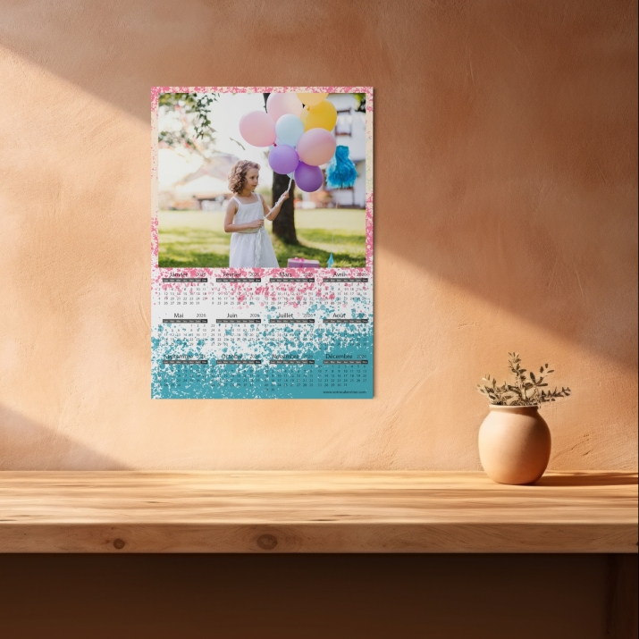 Calendrier poster photo