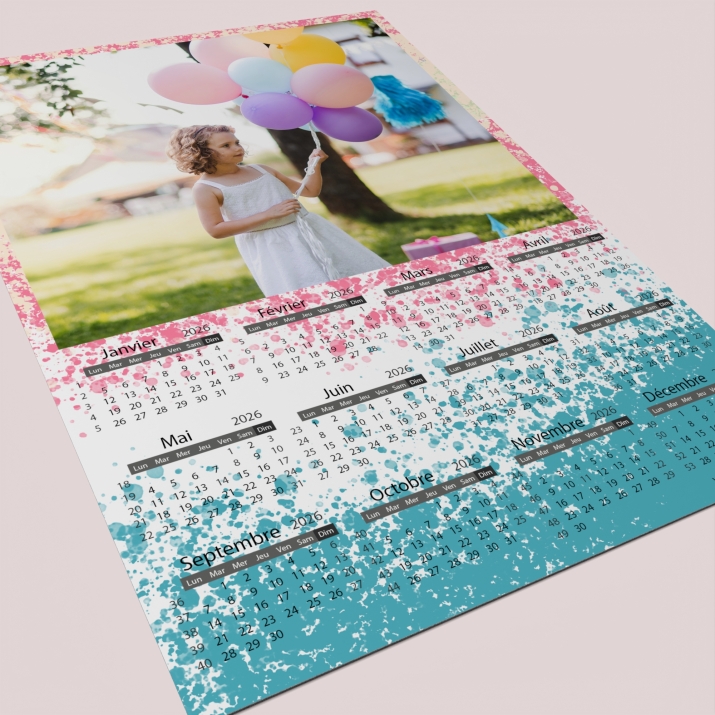Calendrier poster photo