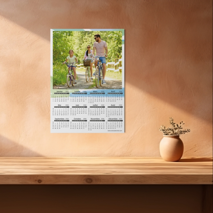 Calendrier poster photo