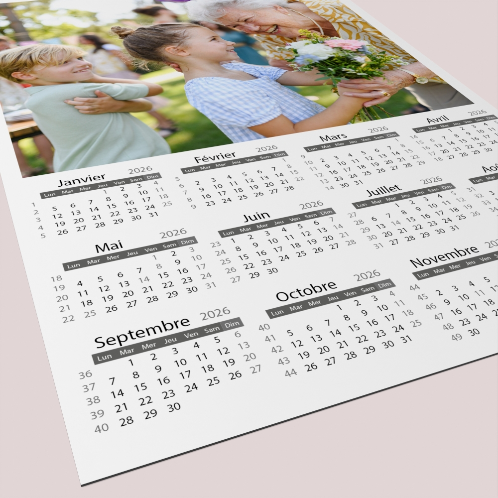 Calendrier magnétique