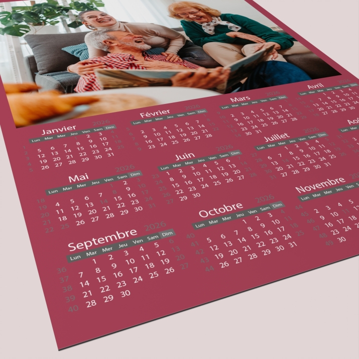 Calendrier magnétique