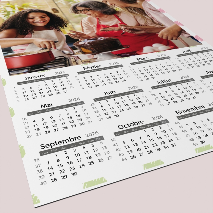 Calendrier magnétique
