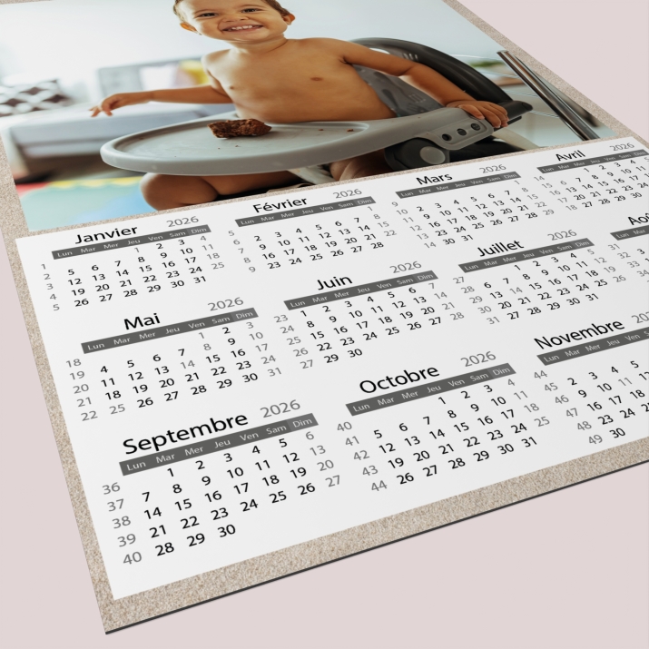 Calendrier magnétique