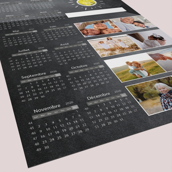 Calendrier magnétique