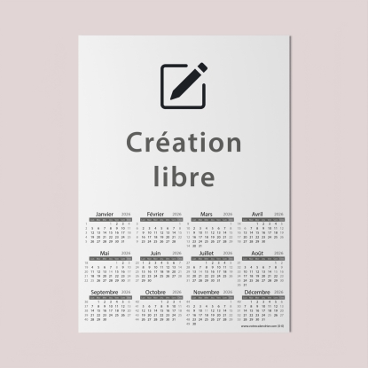 Calendrier magnétique