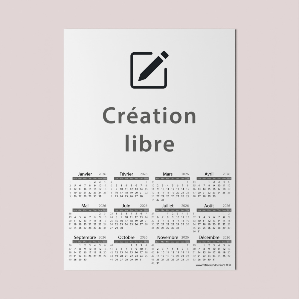 Calendrier magnétique