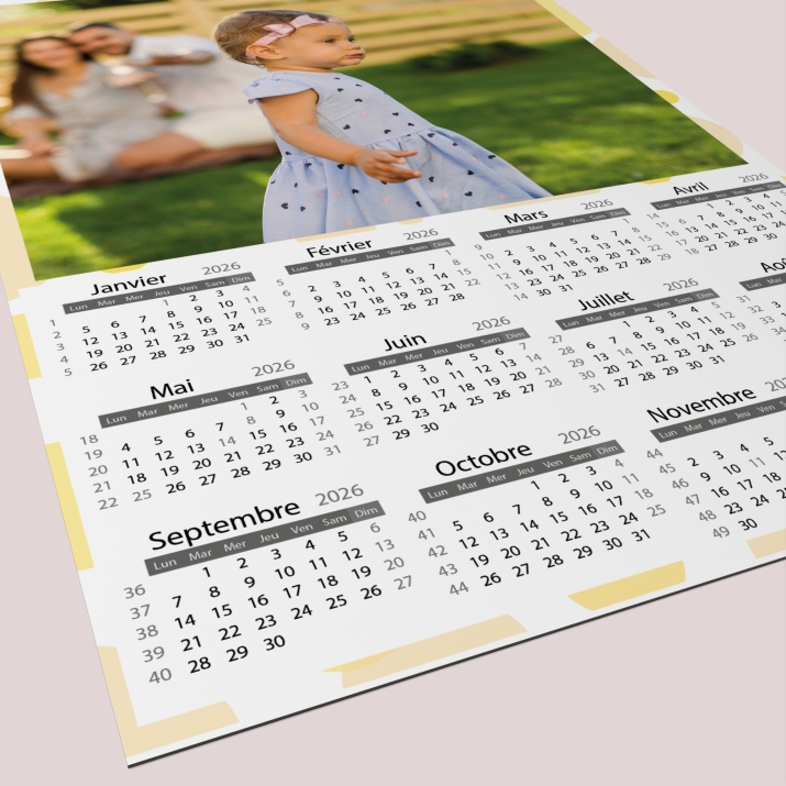 Calendrier magnétique