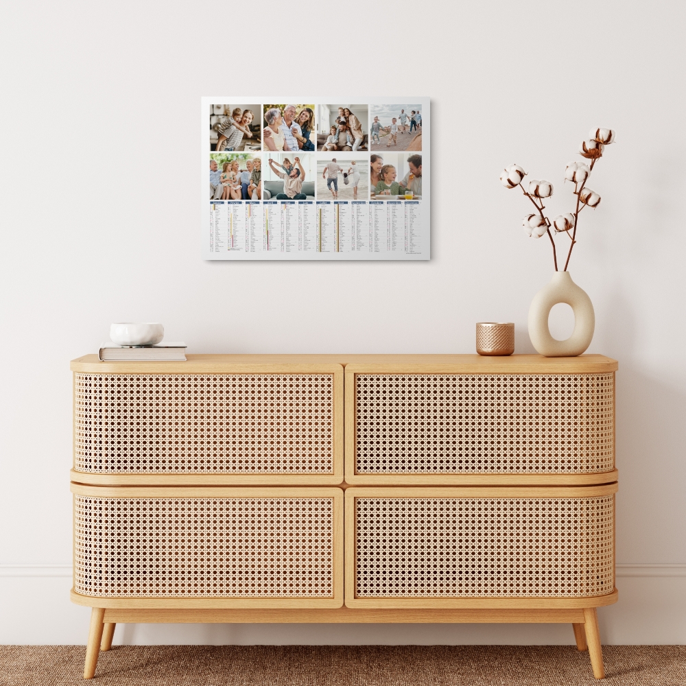 Calendrier photo bancaire