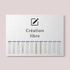 Calendrier photo bancaire