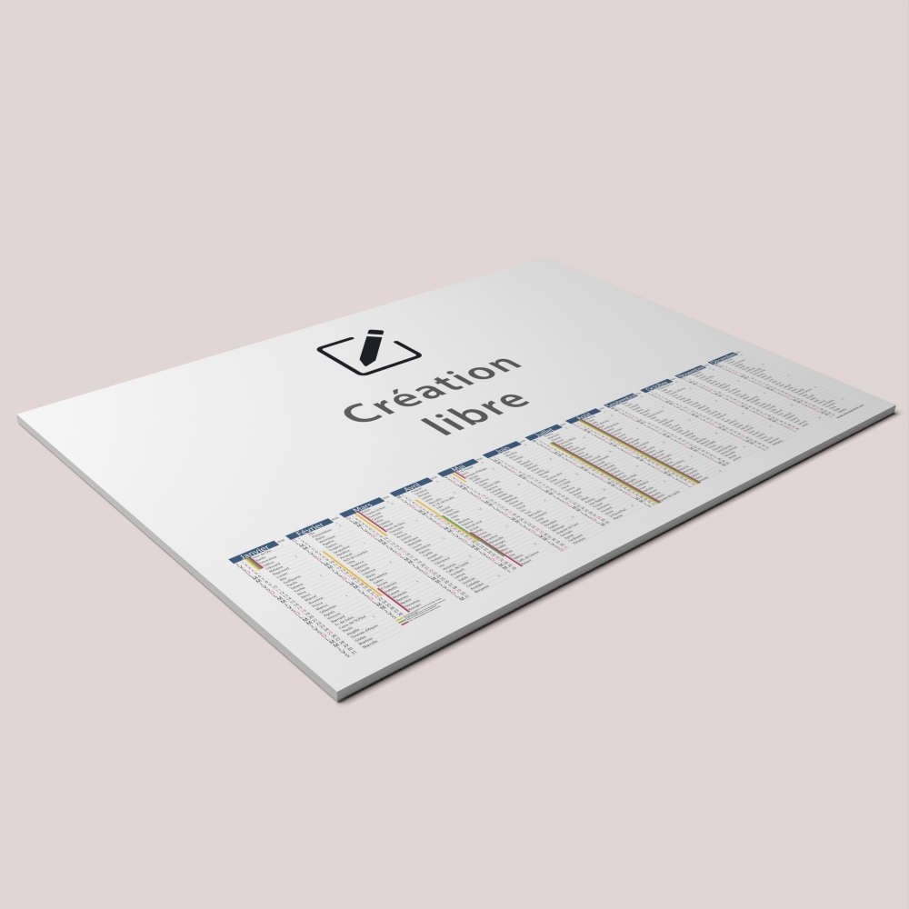 Calendrier photo bancaire