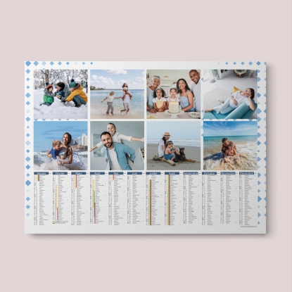 Calendrier photo bancaire