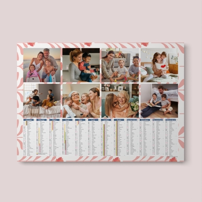 Calendrier photo bancaire
