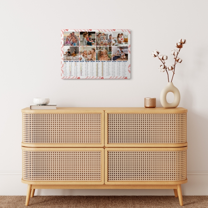 Calendrier photo bancaire