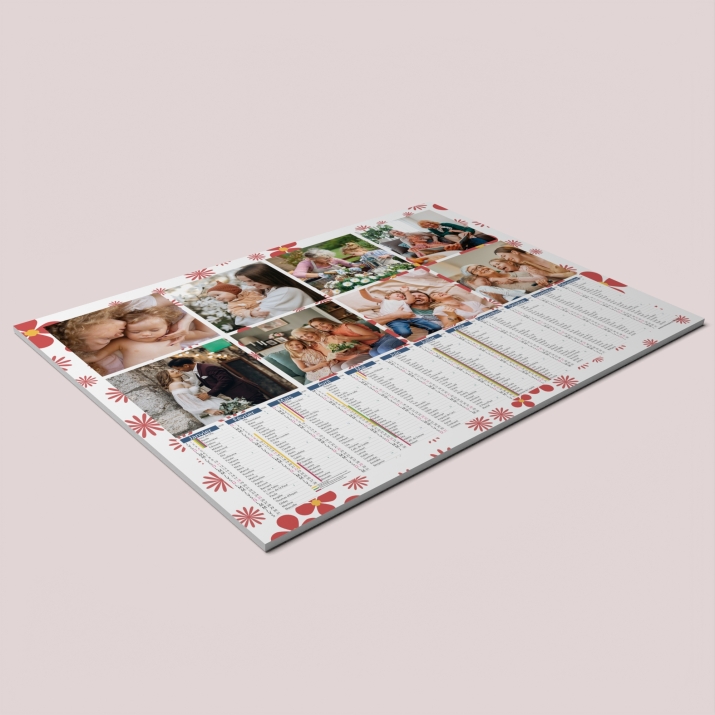 Calendrier photo bancaire