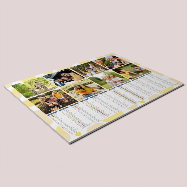 Calendrier photo bancaire