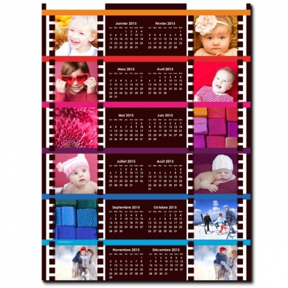 Calendrier poster photo