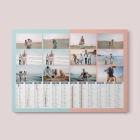 Calendrier photo bancaire