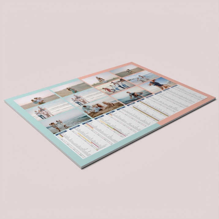 Calendrier photo bancaire