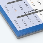 Calendrier photo Maillot de Tennis de table - Papier épais rigide 400 g/m2