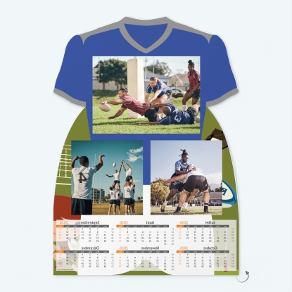 Calendrier photo maillot de rugby