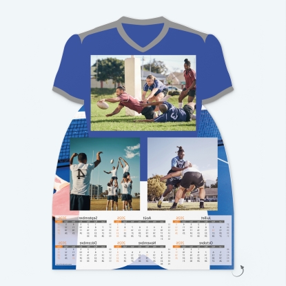 Calendrier photo Maillot de Tennis de table