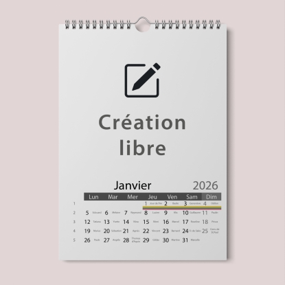 Calendrier PHOTO CLASSIQUE