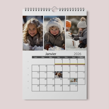 Calendrier PHOTO DATE