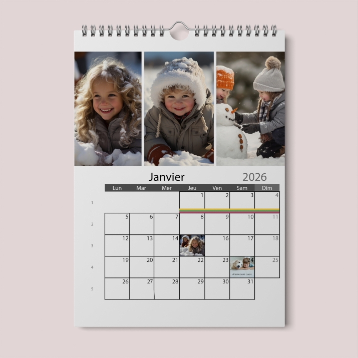 Calendrier PHOTO DATE