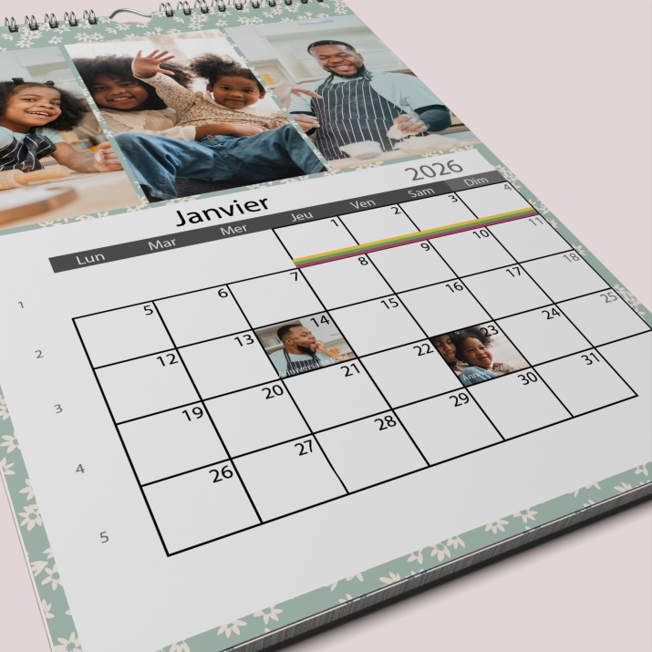 Calendrier PHOTO DATE