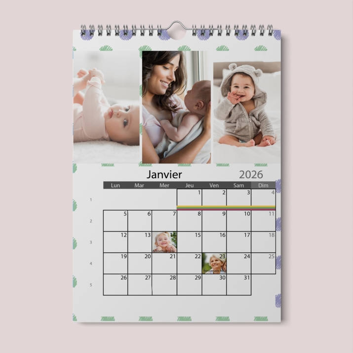 Calendrier PHOTO DATE