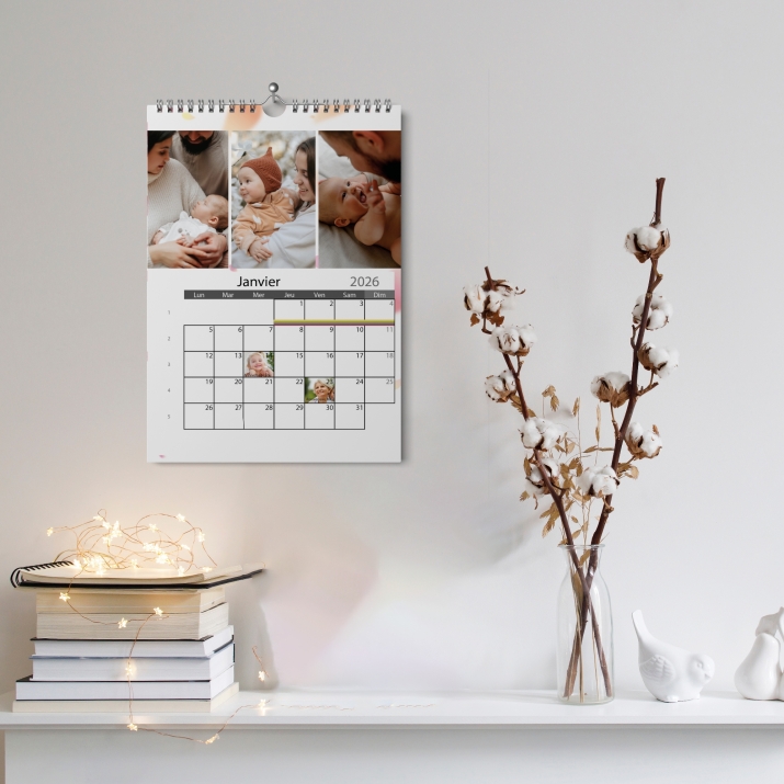 Calendrier PHOTO DATE