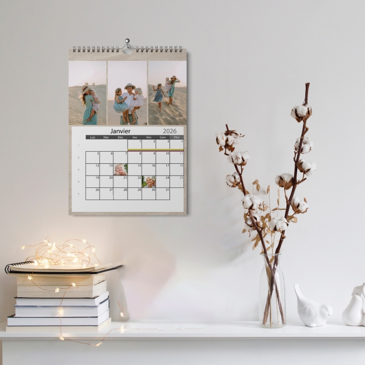 Calendrier PHOTO DATE