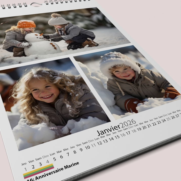 Calendrier MAXI PHOTO