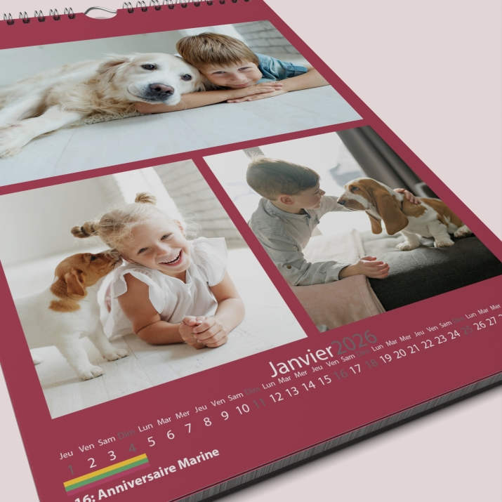Calendrier MAXI PHOTO