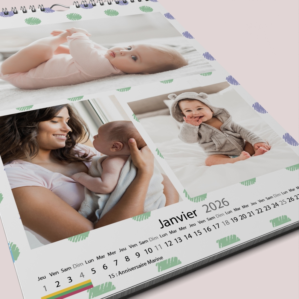 Calendrier MAXI PHOTO
