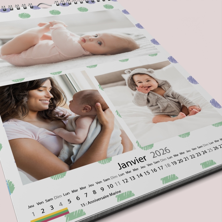 Calendrier MAXI PHOTO