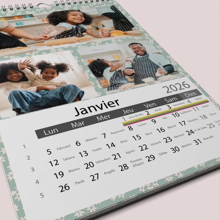 Calendrier PHOTO CLASSIQUE