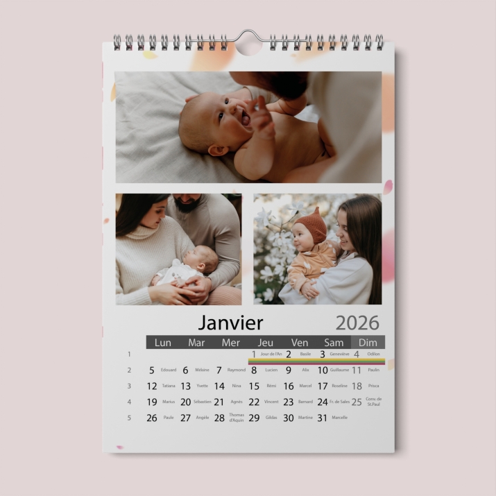Calendrier PHOTO CLASSIQUE
