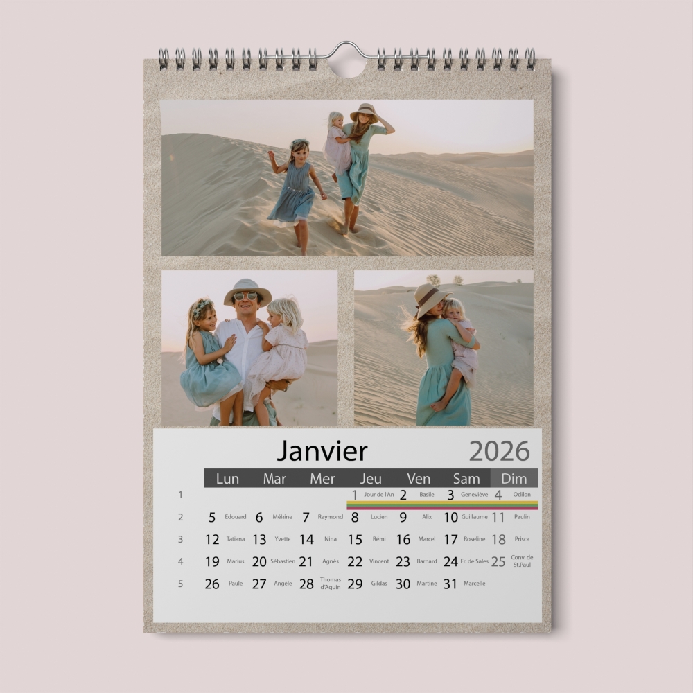 Calendrier PHOTO CLASSIQUE