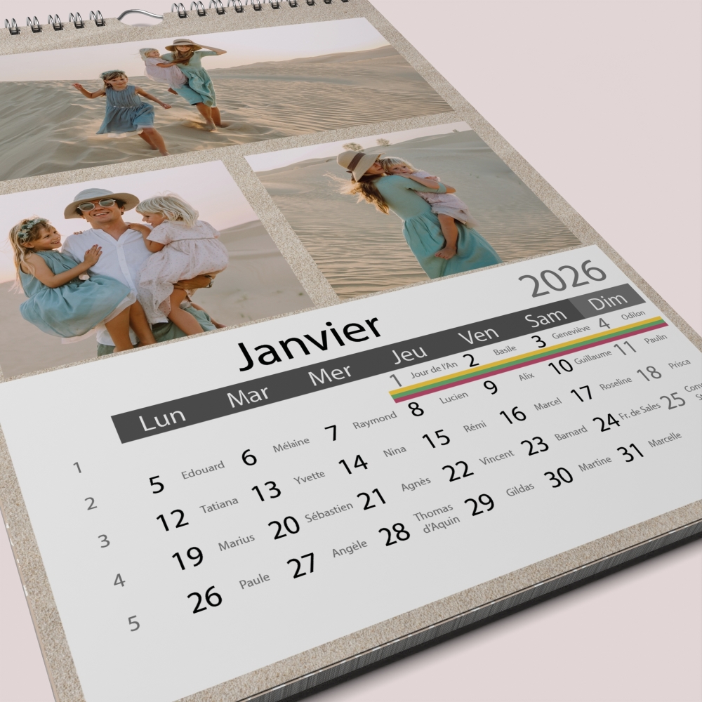 Calendrier PHOTO CLASSIQUE