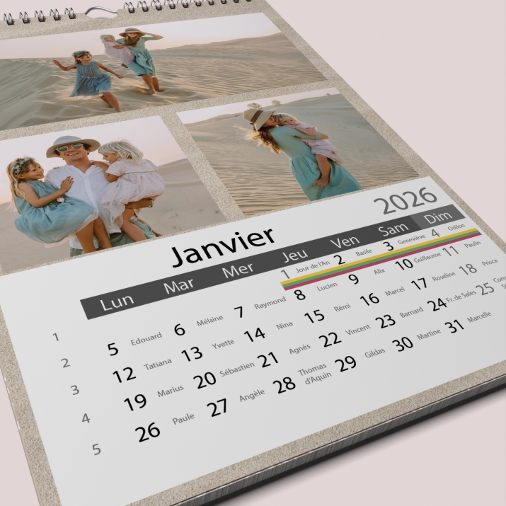 Calendrier PHOTO CLASSIQUE