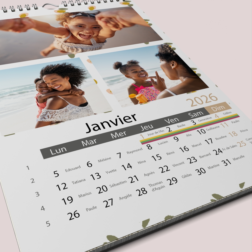 Calendrier PHOTO CLASSIQUE