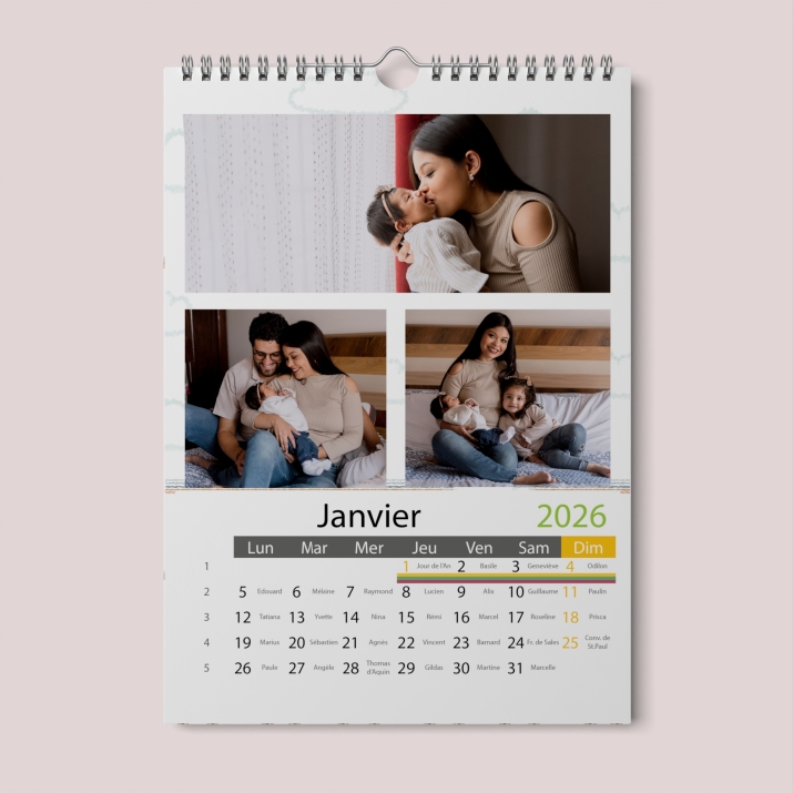 Calendrier PHOTO CLASSIQUE