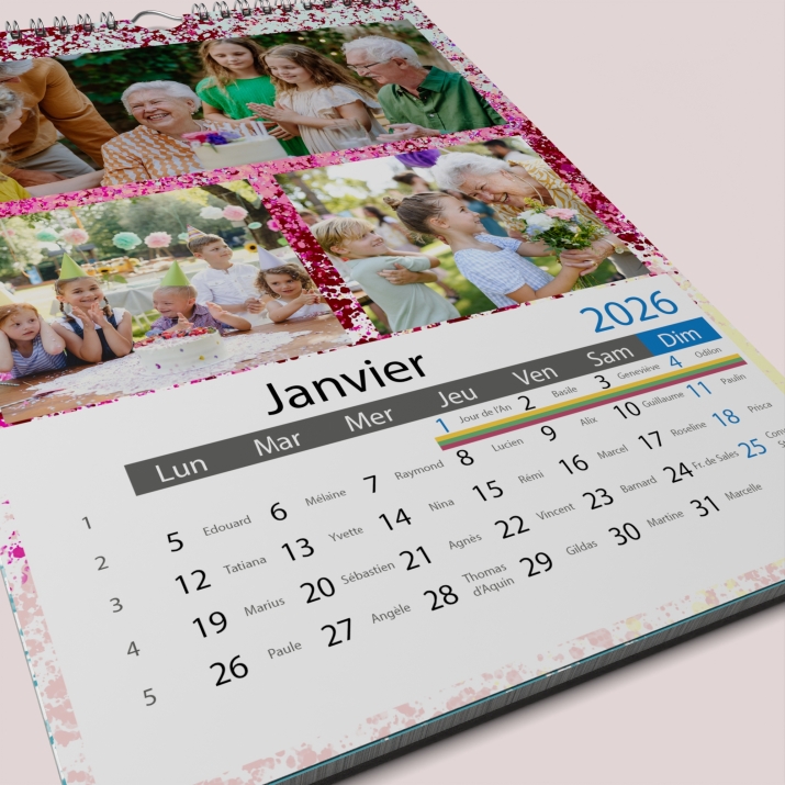 Calendrier PHOTO CLASSIQUE