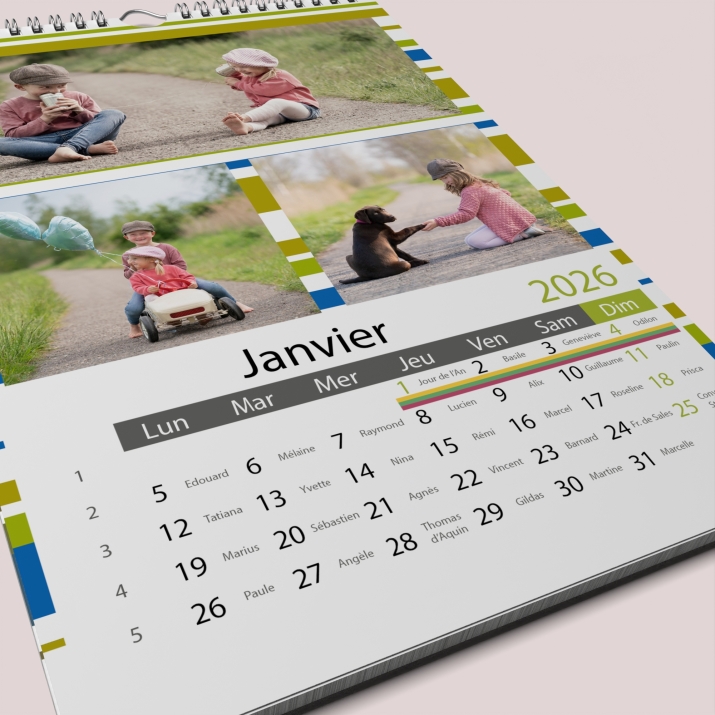 Calendrier PHOTO CLASSIQUE
