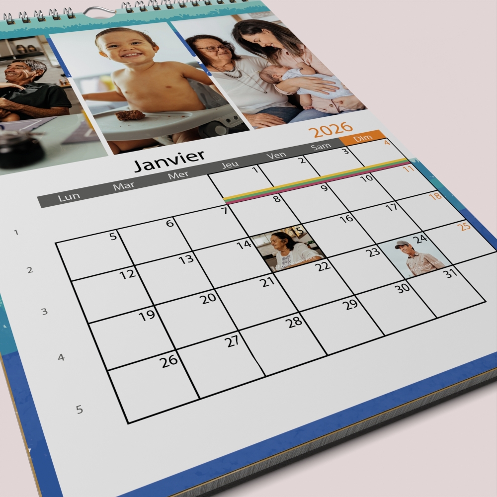 Calendrier PHOTO DATE